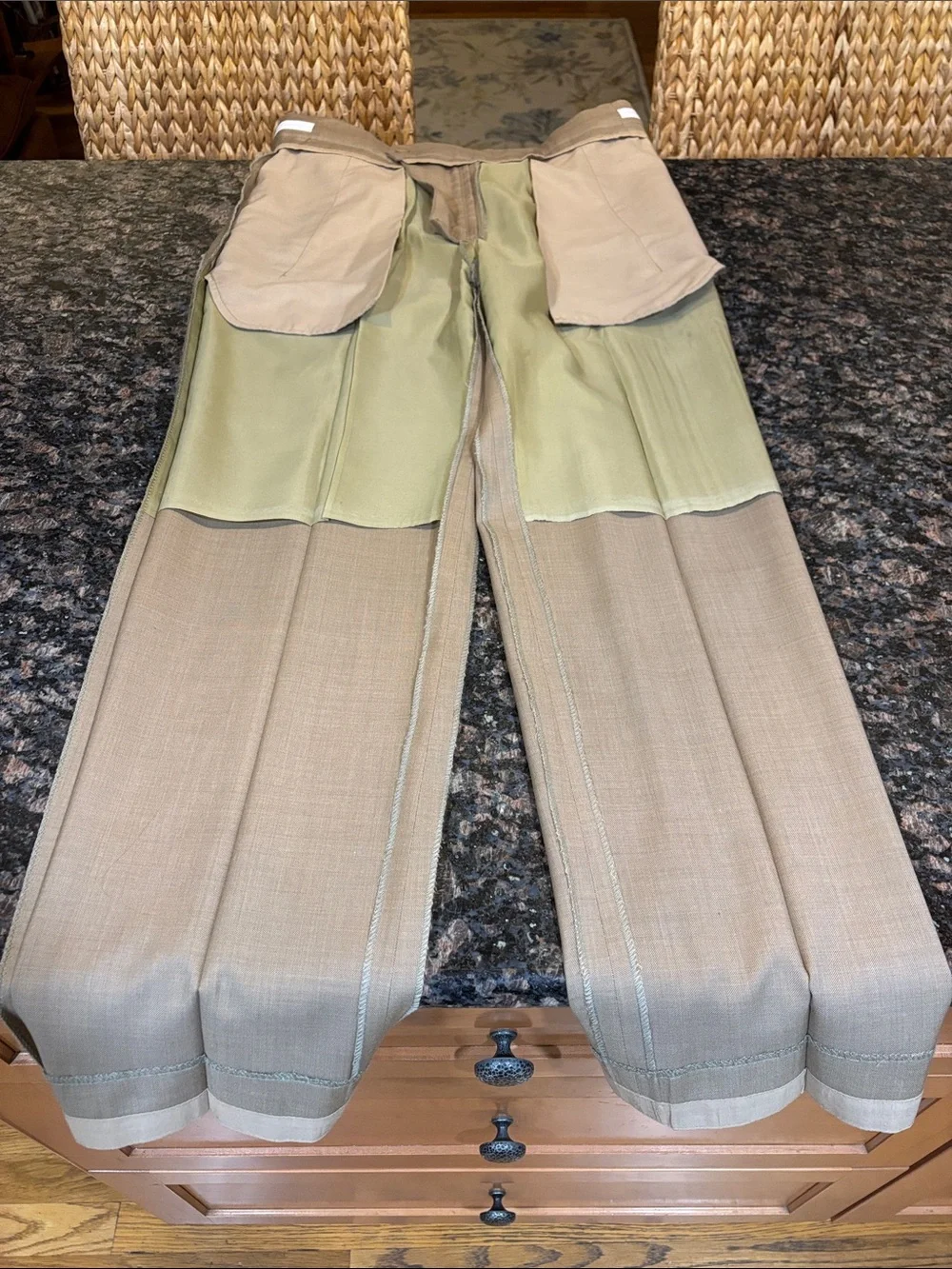 Custom made trousers